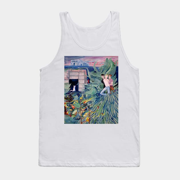 ECSTATIC FRIENDSHIP Tank Top by lautir